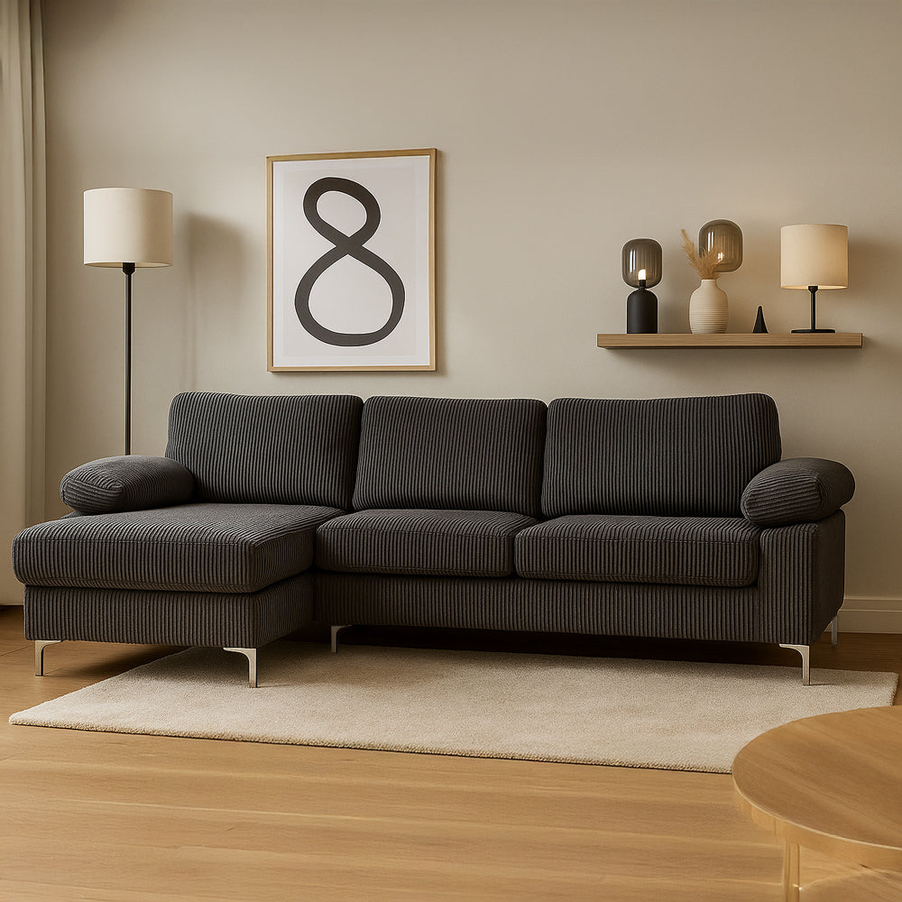 concept-usine-galway-canap-d-angle-velours-c-tel-4-places-vert image 3