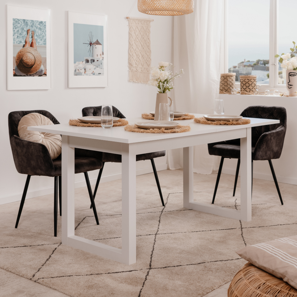 concept-usine-kotor-table-salle-manger-blanche-extensible image 2
