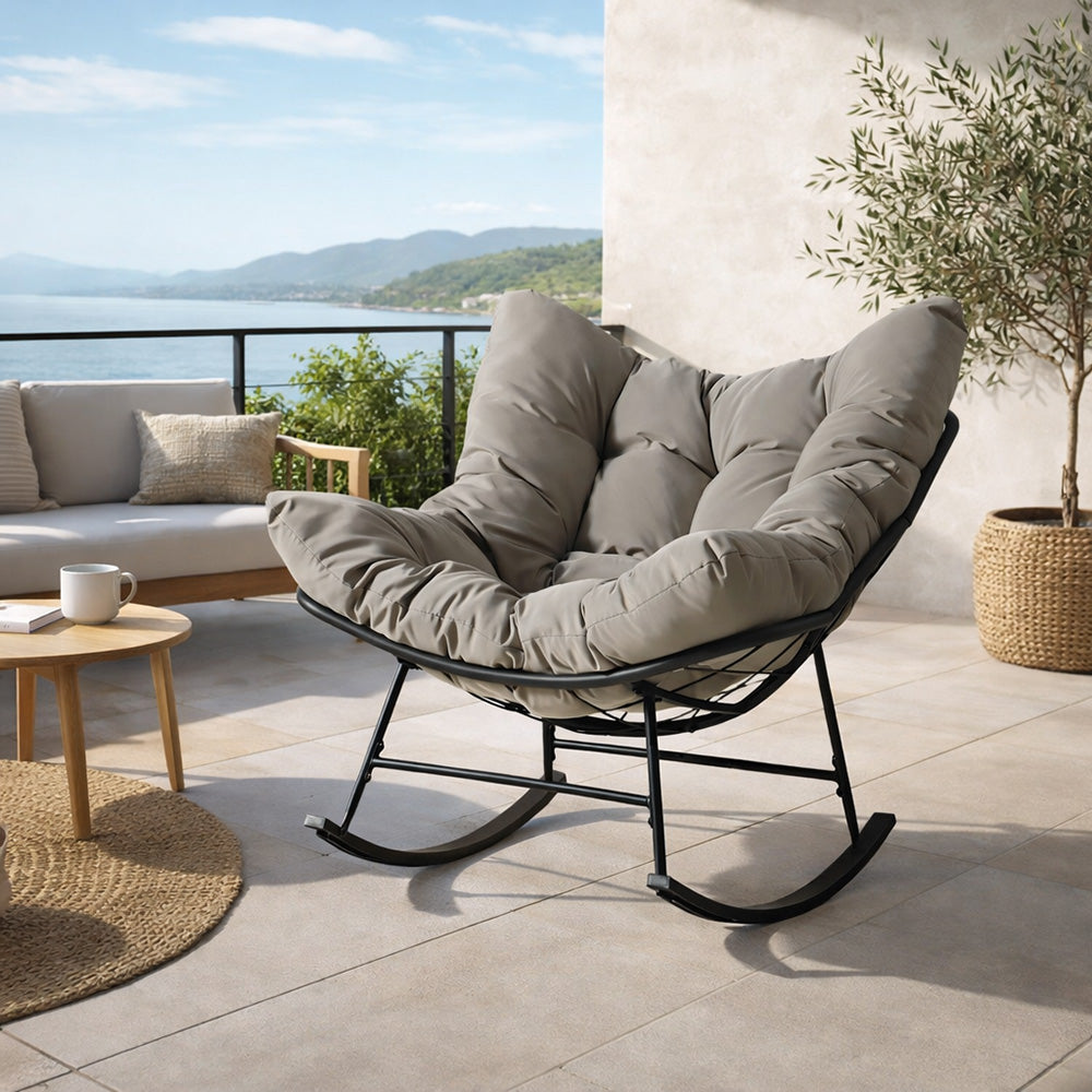 concept-usine-quito-fauteuil-bascule-jardin-beige-1-place image 2