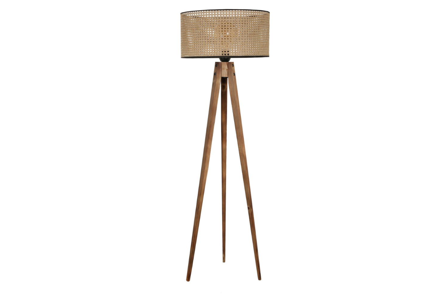 concept-usine-romane-lampadaire-bois-marron-tissu image 2