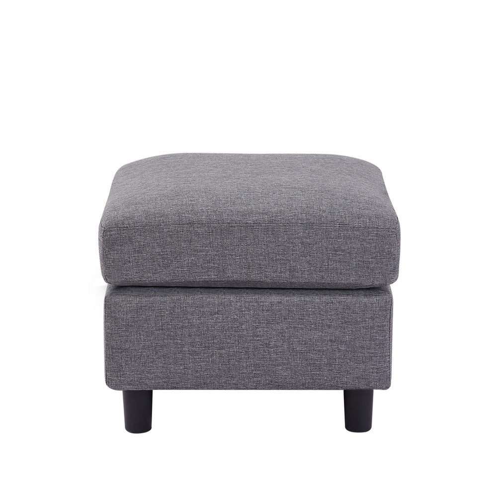 concept-usine-cork-canap-gris-3-places-avec-pouf image 5