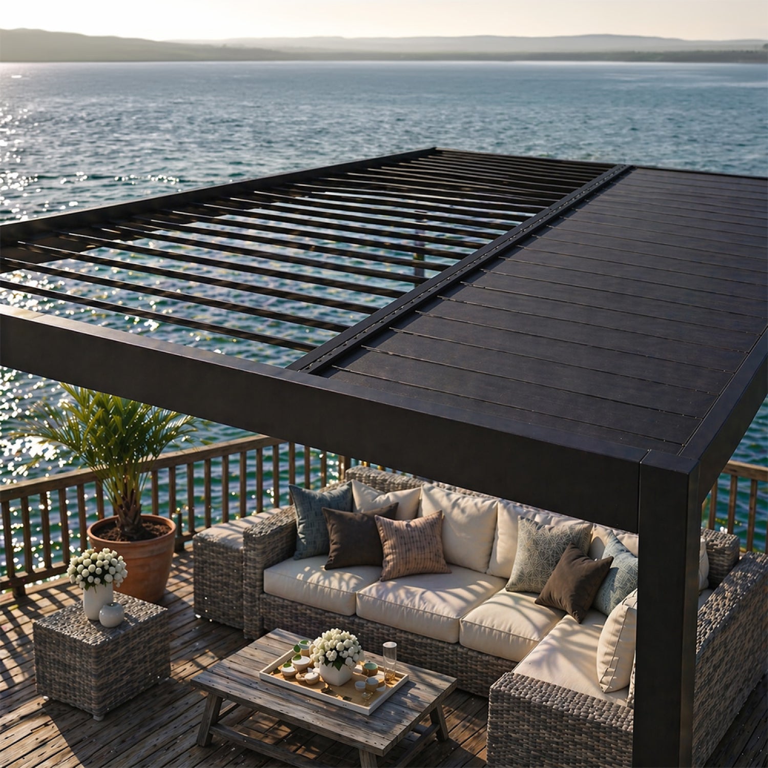 concept-usine-rhodes-3x3-pergola-aluminium-bioclimatique-noir image 5