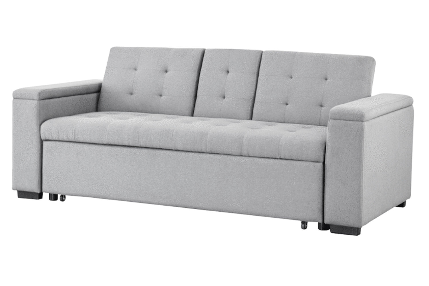 concept-usine-noho-canap-tissu-beige-3-places-convertible image 6