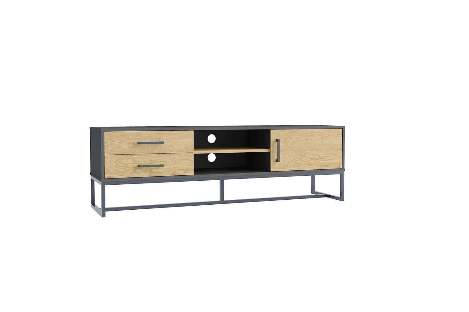 concept-usine-detroit-meuble-tv-industriel-bois-160-cm image 2