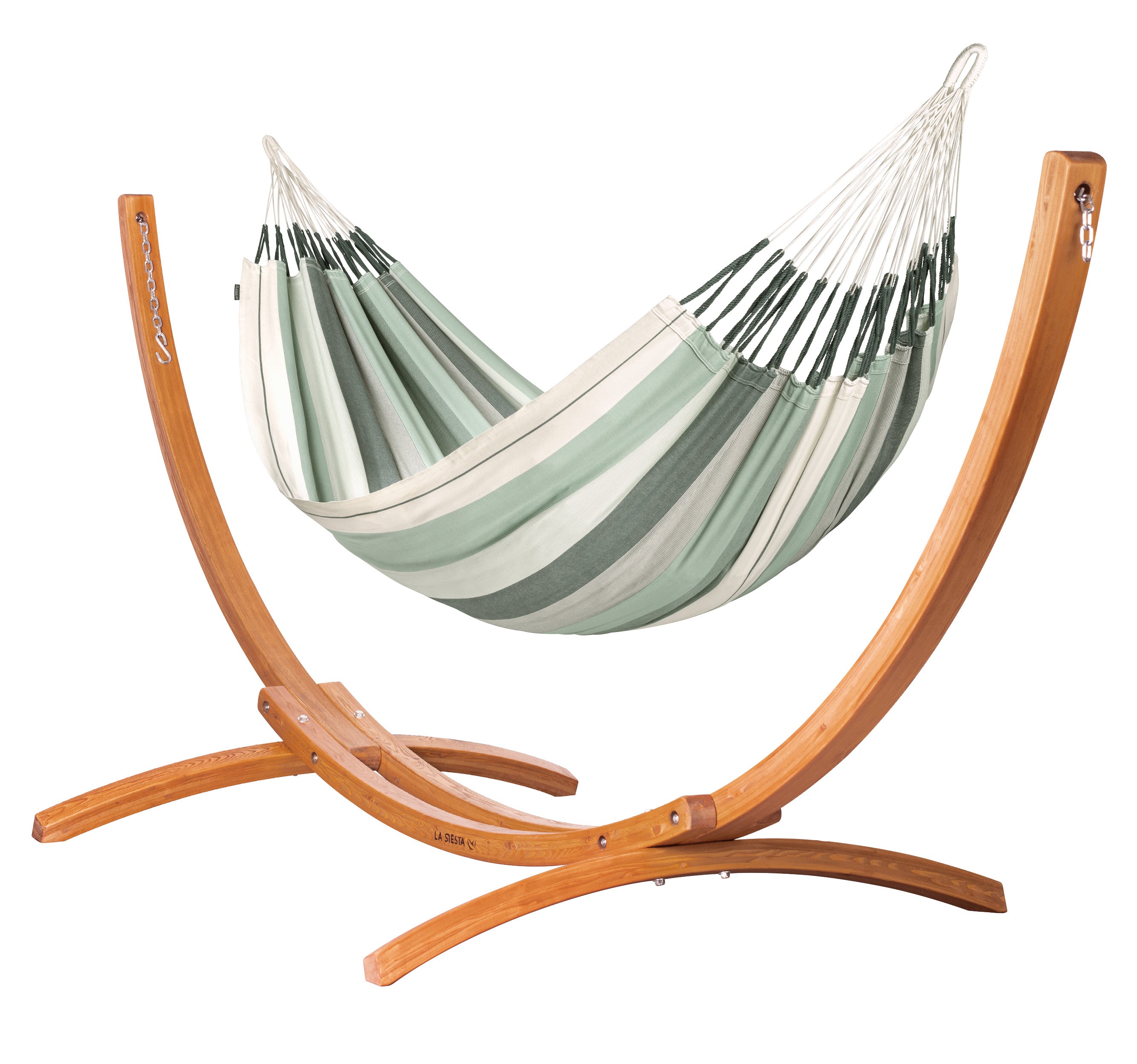 la-siesta-maera-hamac-king-coton-bio-olive-400-cm image 1