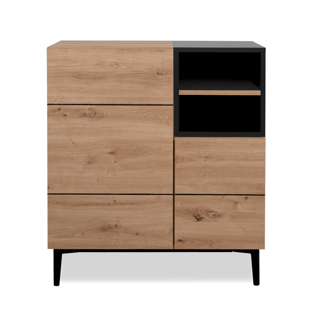 concept-usine-novi-buffet-80-cm-ch-ne-et-noir-2-portes image 6