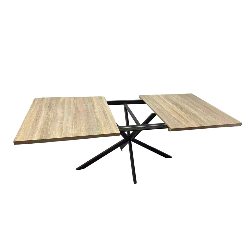 concept-usine-hinga-table-salle-manger-extensible-bois-8-places image 4