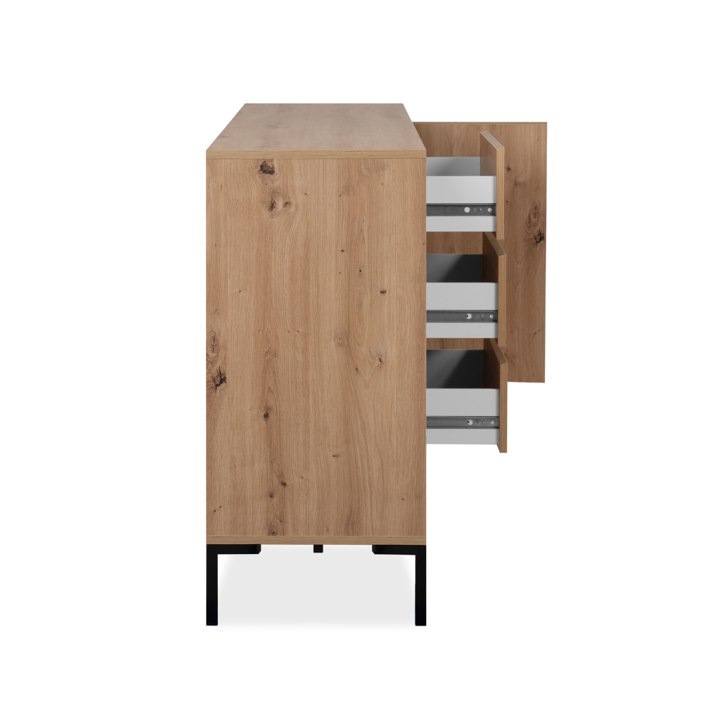concept-usine-navi-buffet-bois-et-m-tal-170-cm-3-portes image 8