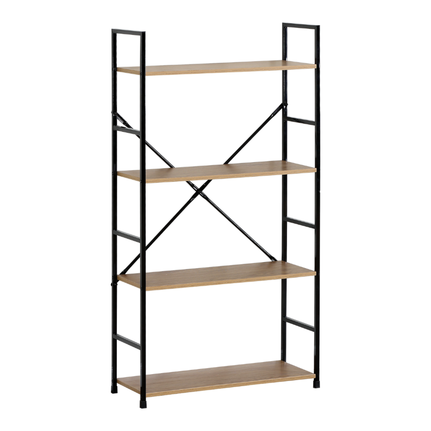 concept-usine-tyda-meuble-rangement-salon-ch-ne-4-tag-res image 8