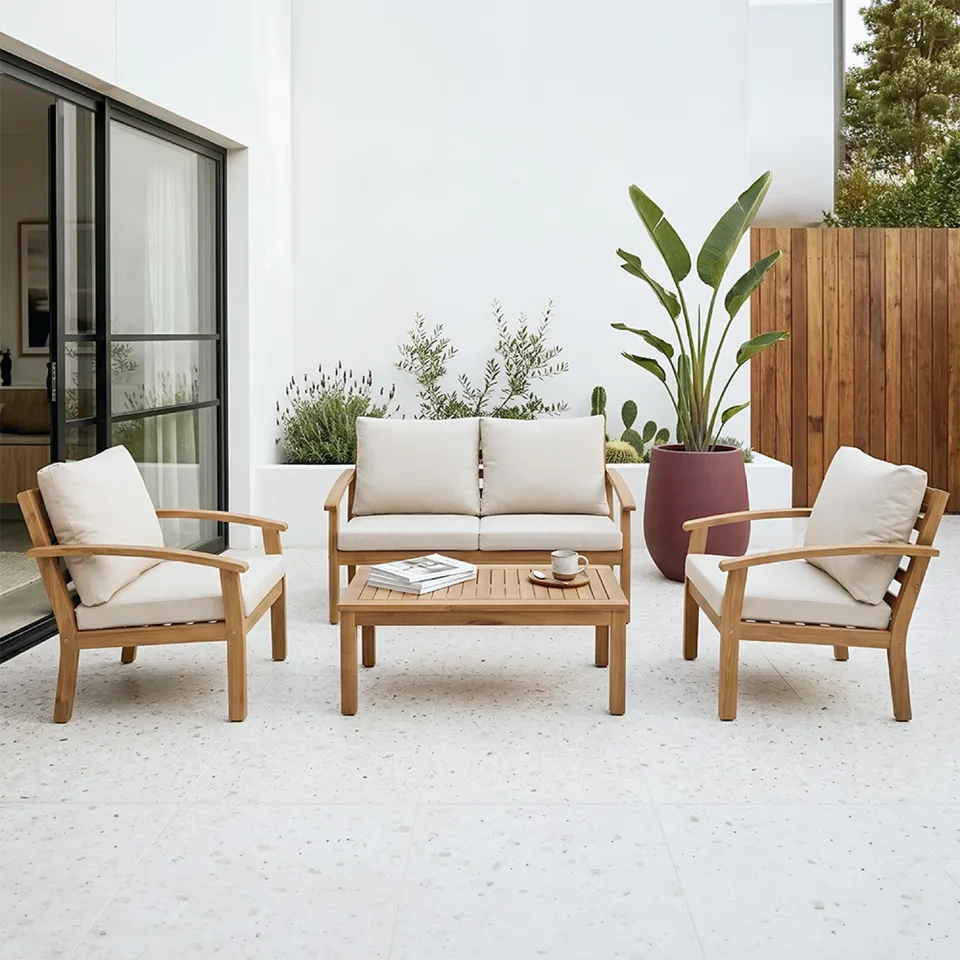 concept-usine-yala-salon-de-jardin-bois-acacia-4-places image 1