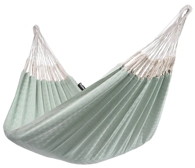 tropilex-natural-hamac-jardin-1-personne-vert-pastel-320-cm image 1