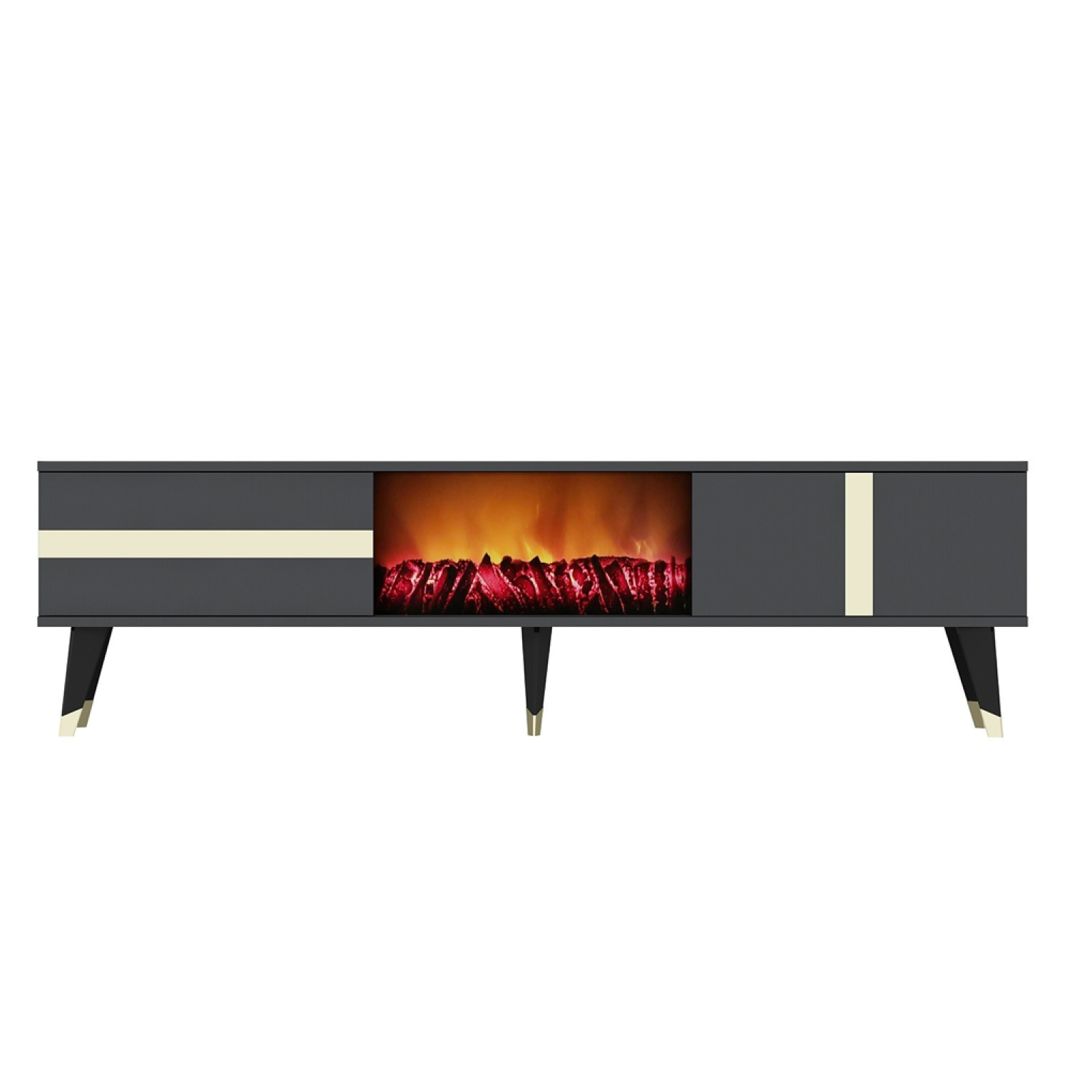 concept-usine-suny-meuble-tv-150-cm-anthracite-chemin-e-led image 5