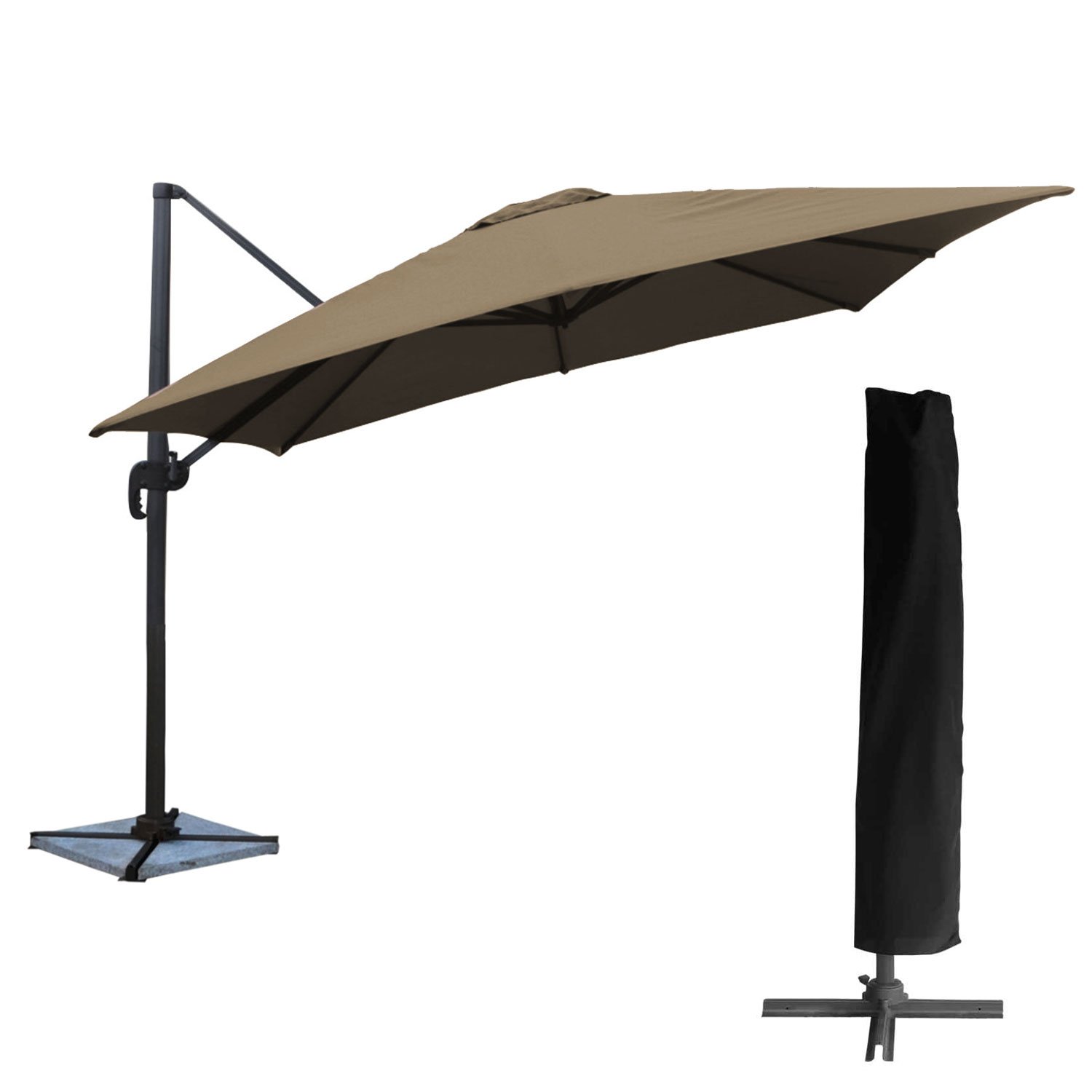 happy-garden-molokai-parasol-d-port-3x3m-noir image 6