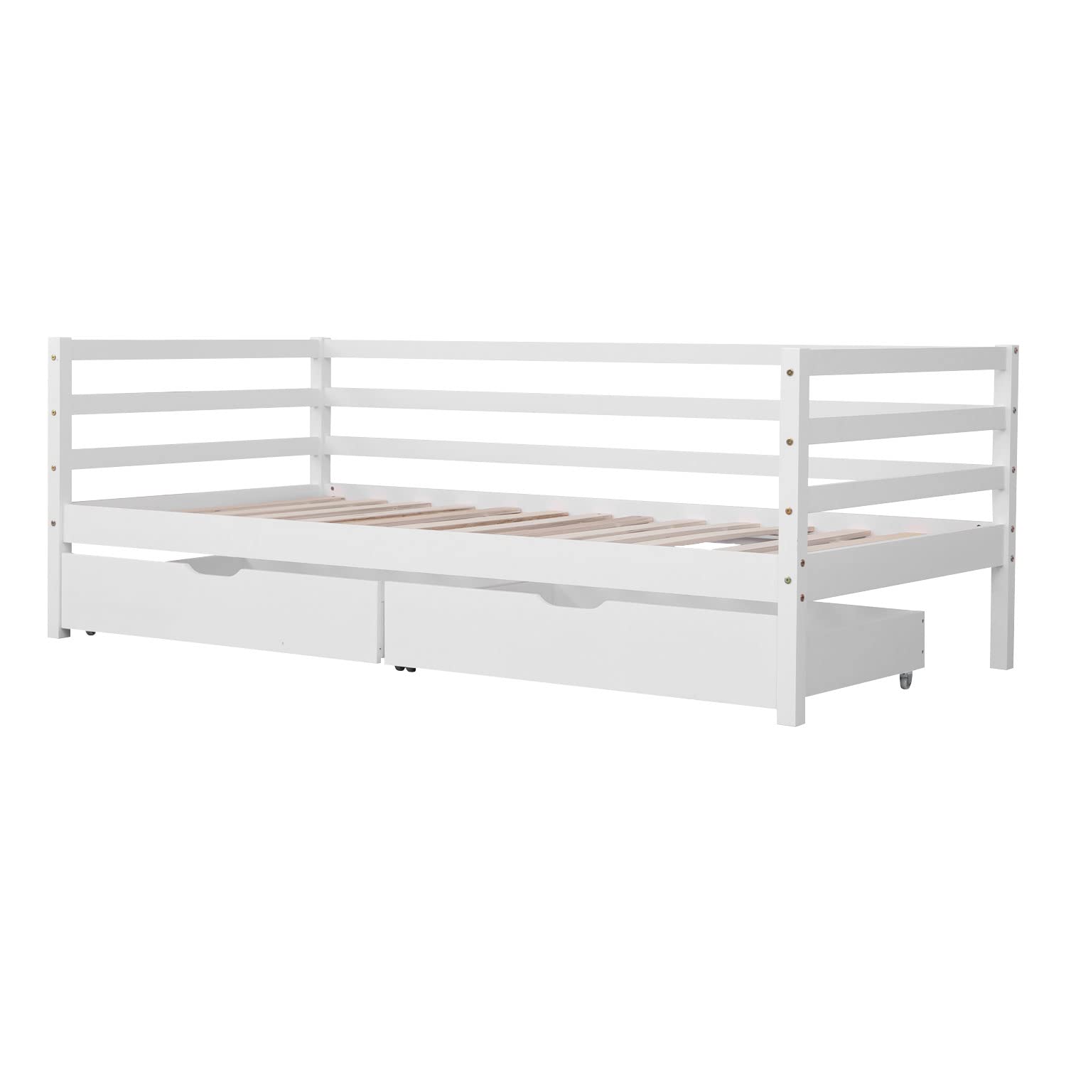 happy-garden-jules-lit-banquette-enfant-190x90-blanc-2-tiroirs image 1