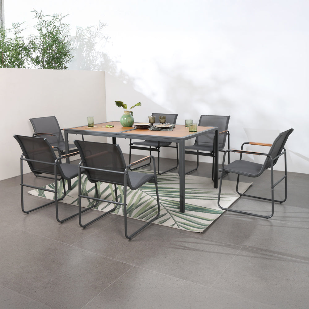 concept-usine-foggia-ensemble-table-chaises-jardin-6-places image 1