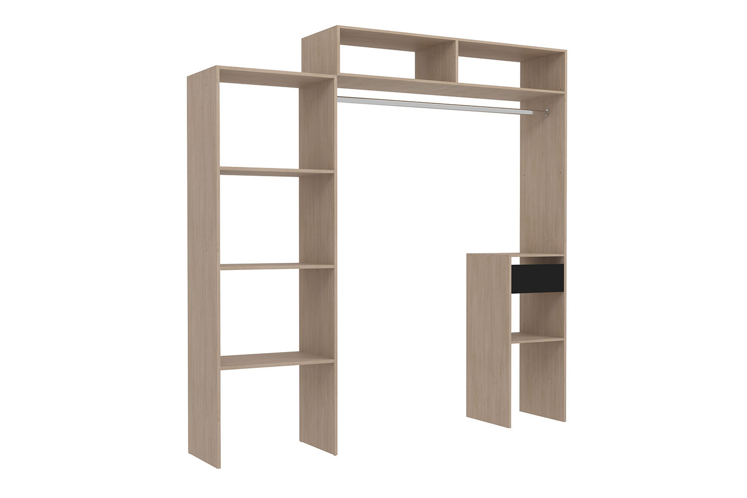 concept-usine-elys-e-dressing-extensible-blanc-140-cm-avec-tiroir-2 image 4