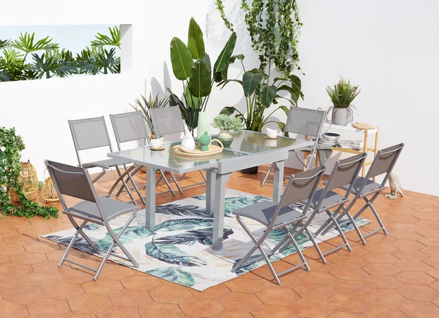 concept-usine-molvina-salon-jardin-extensible-8-places-alu image 1