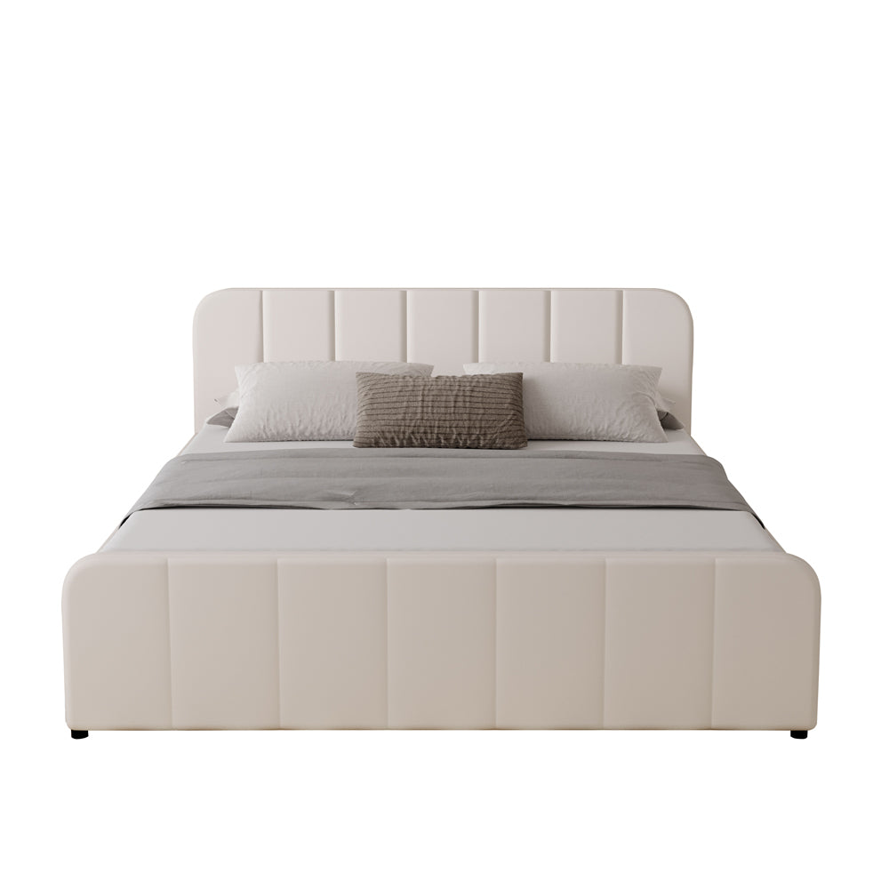 concept-usine-tampa-lit-coffre-160x200-velours-beige image 5