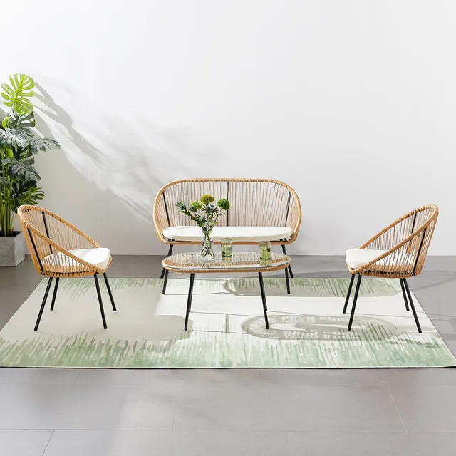 concept-usine-ravello-salon-de-jardin-4-places-beige image 1