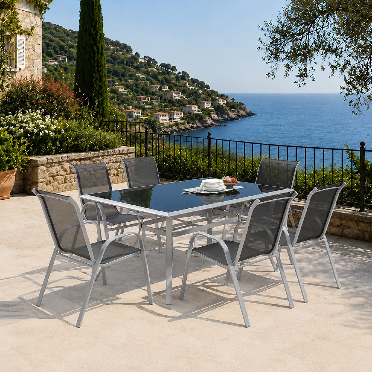 concept-usine-alassio-table-de-jardin-aluminium-6-places image 5