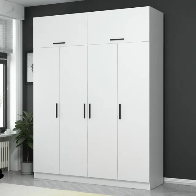 concept-usine-foch-dressing-blanc-180-cm-avec-penderie image 1