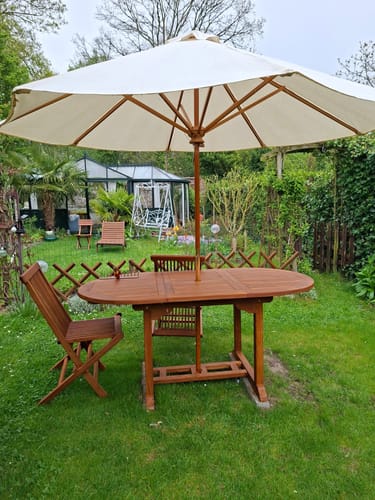 Table ovale teck