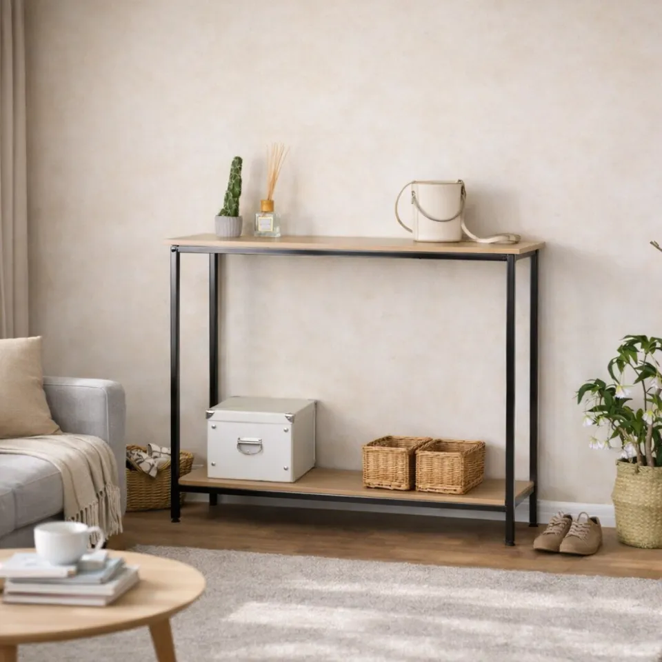 concept-usine-doora-buffet-console-bois-acier-entr-e image 1