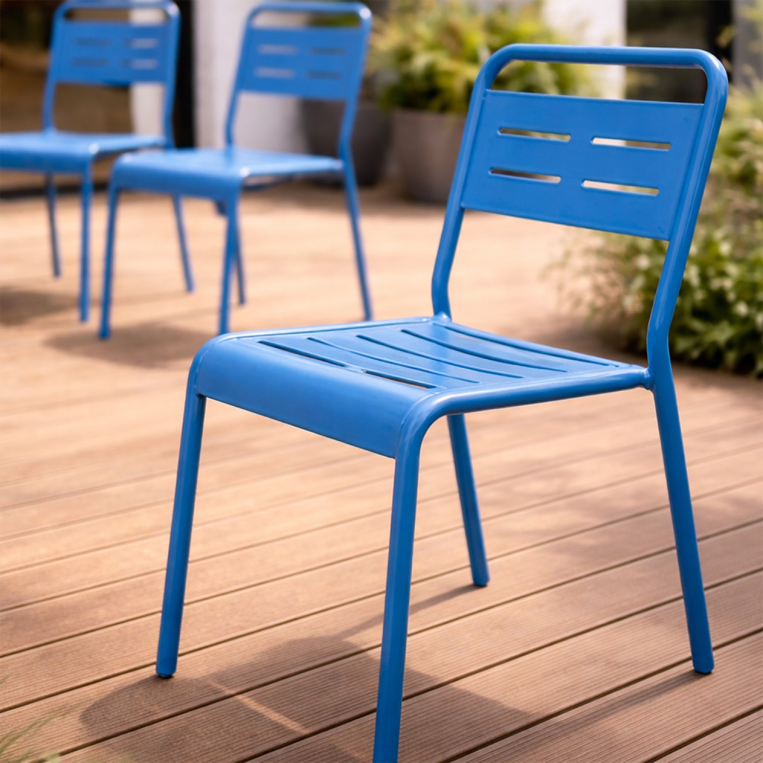 concept-usine-bergame-chaise-de-jardin-empilable-vert-lot-6 image 4