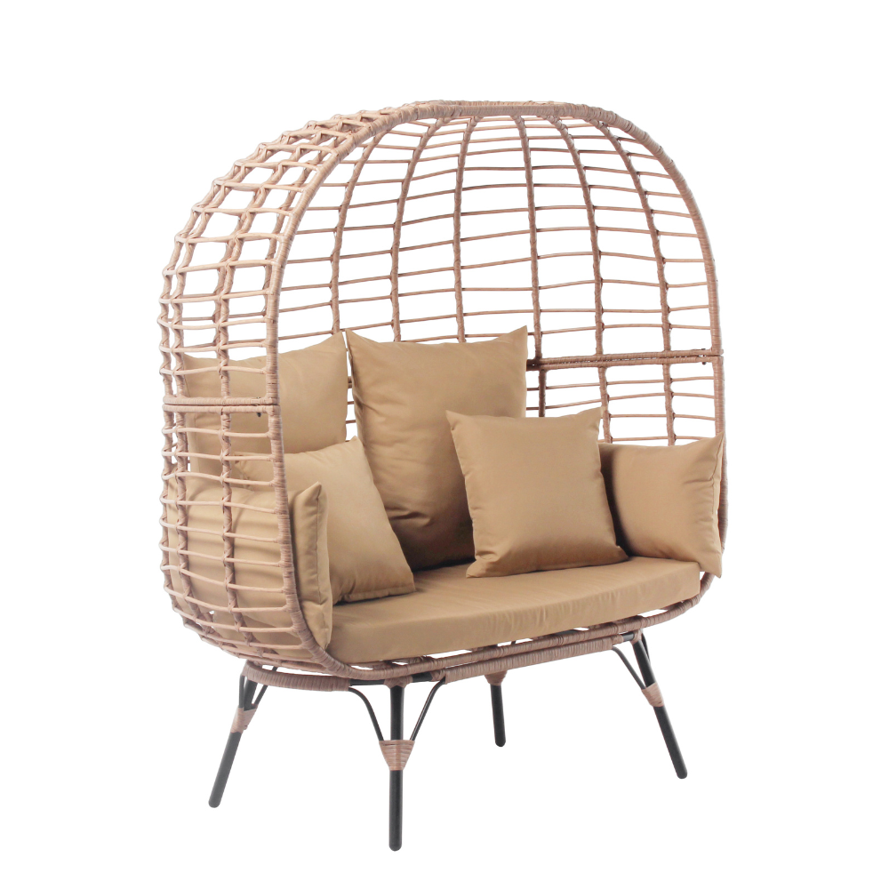concept-usine-jane-xl-fauteuil-oeuf-jardin-beige-2-places image 8