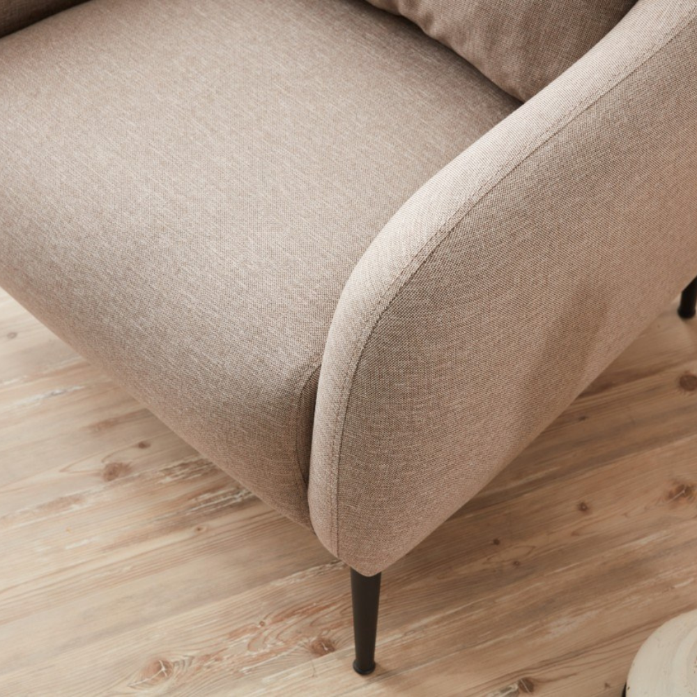 concept-usine-brissett-fauteuil-1-place-beige-lin-avec-coussin image 3