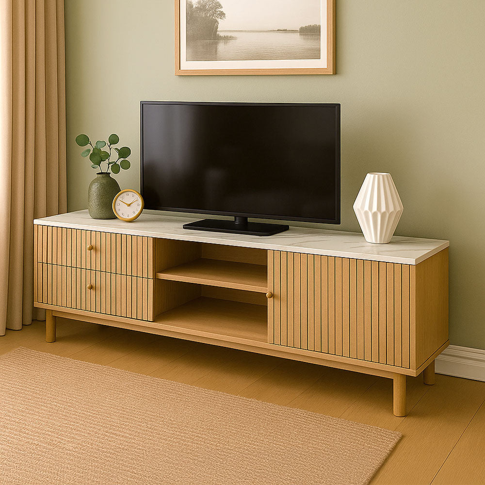 concept-usine-trix-meuble-tv-bois-et-blanc-150-cm image 8