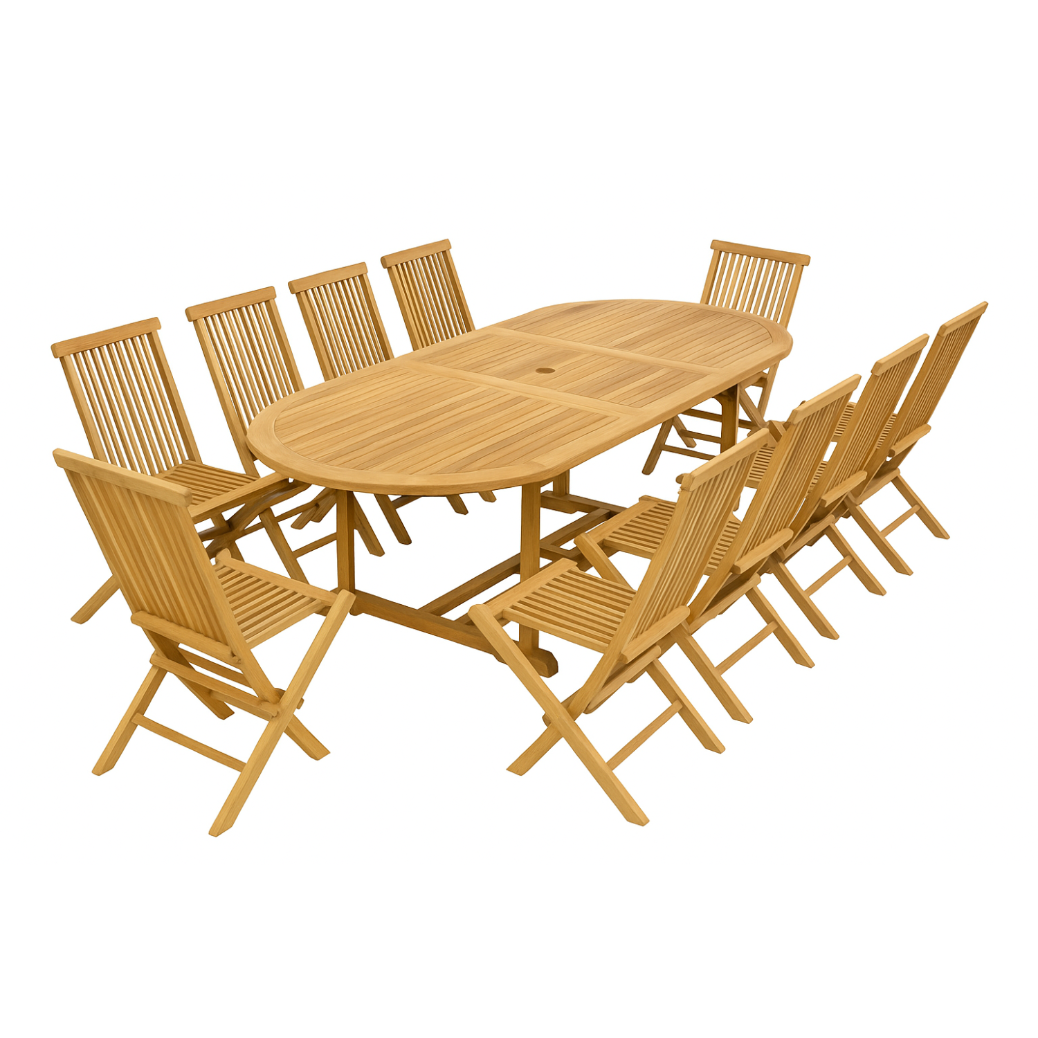 concept-usine-kajang-10-ovale-salon-de-jardin-teck-10-personnes image 3