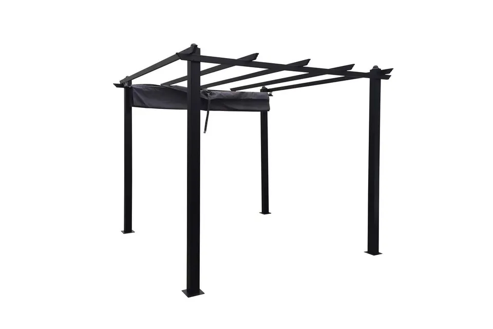 concept-usine-regia-pergola-aluminium-3x3m-gris-autoportante image 1