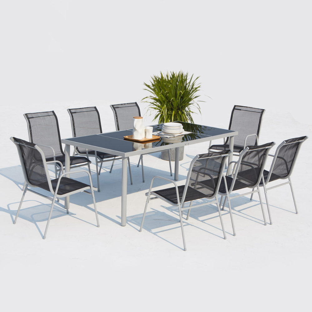 concept-usine-lusiana-salon-jardin-6-places-acier-verre-gris image 2