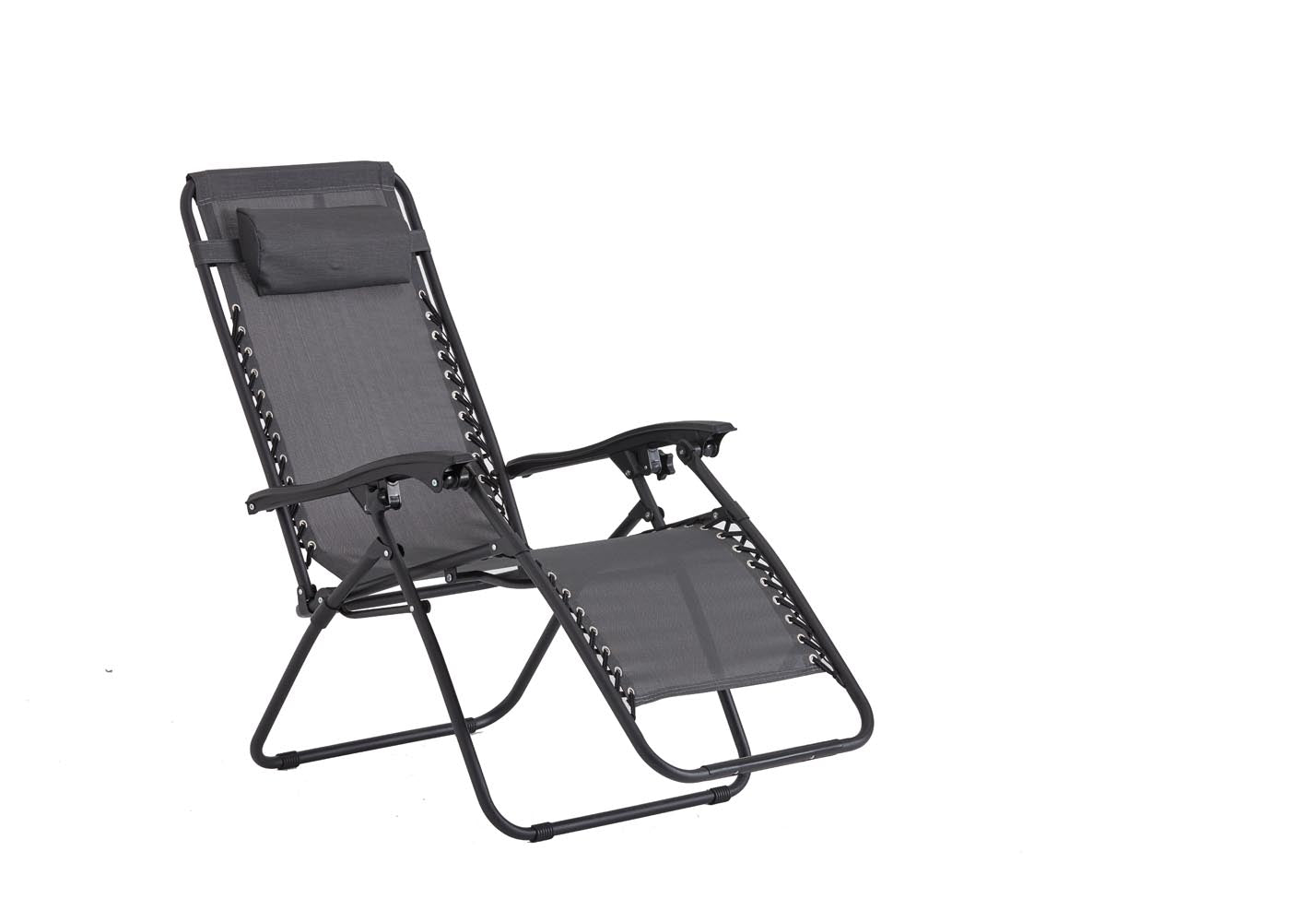 concept-usine-manihi-transat-noir-inclinable-toile image 1