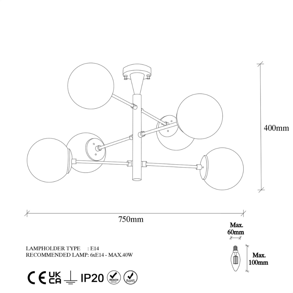 concept-usine-eleonore-plafonnier-dor-m-tal-6-lampes image 4