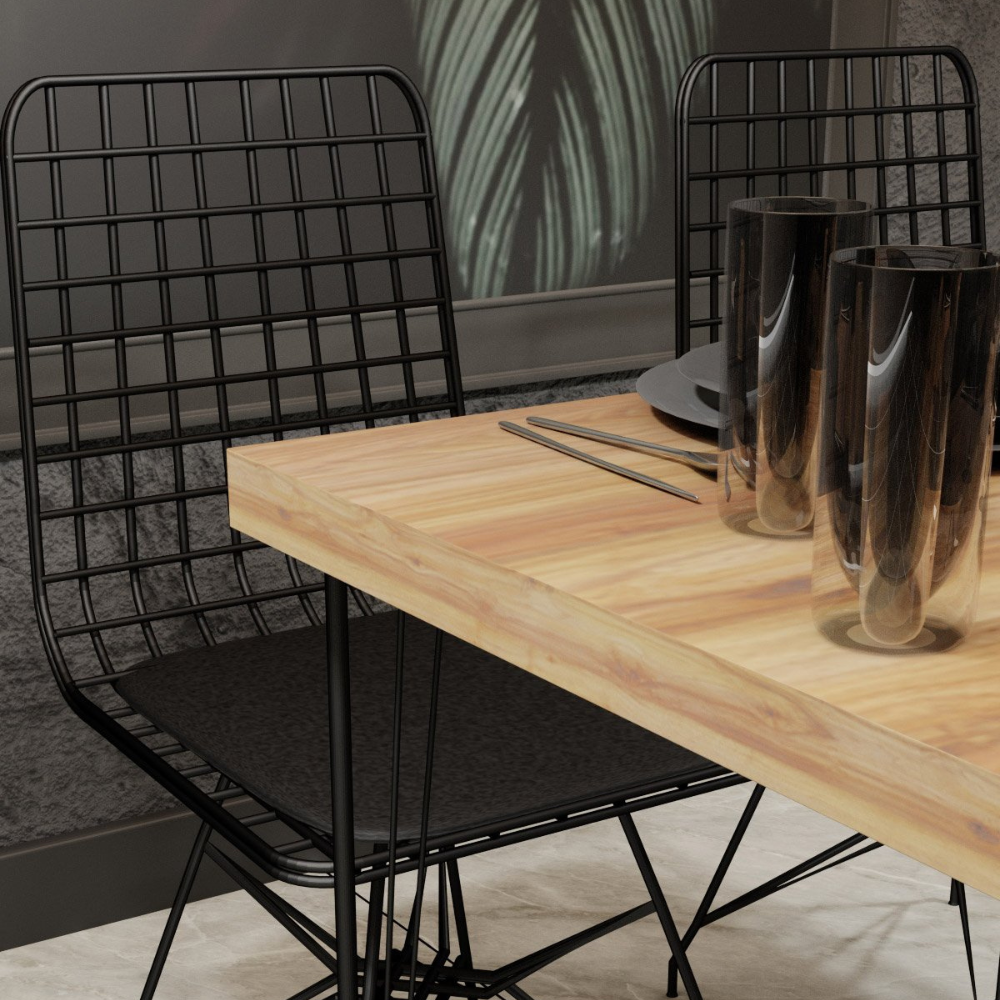 concept-usine-square-table-salle-manger-bois-4-places image 2