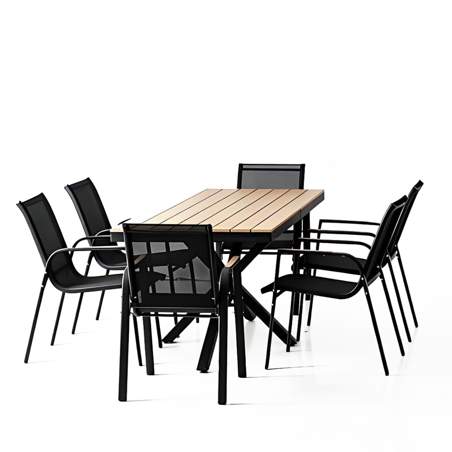 concept-usine-almada-salon-jardin-190cm-6-fauteuils-noir image 8