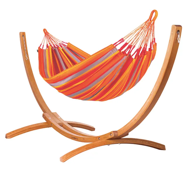la-siesta-maera-hamac-avec-support-toucan-single-300-cm-ext-rieur image 1