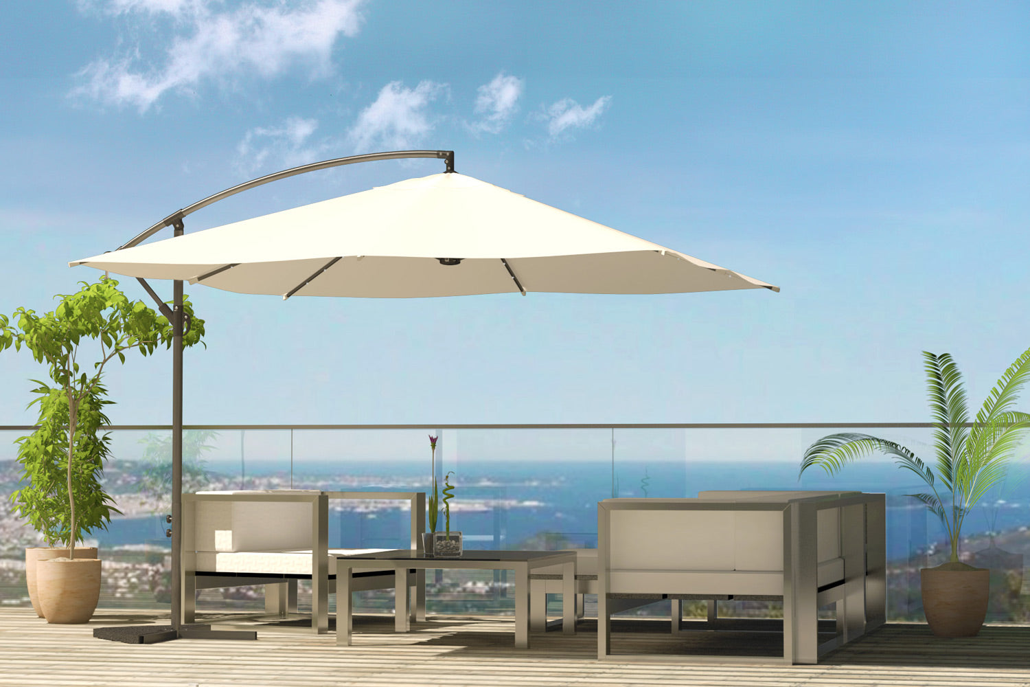 concept-usine-solenzara-bulle-parasol-d-port-gris-3x3-m image 6