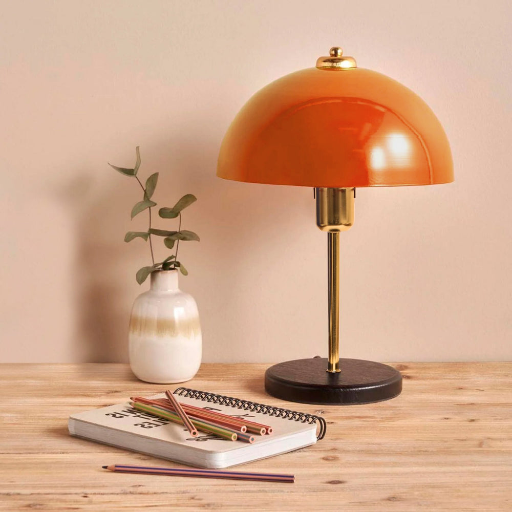 concept-usine-armance-lampe-de-table-orange-vintage image 1