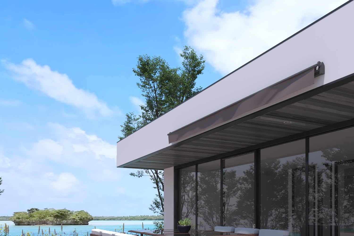 concept-usine-adro-store-banne-manuel-4x3-m-taupe image 5