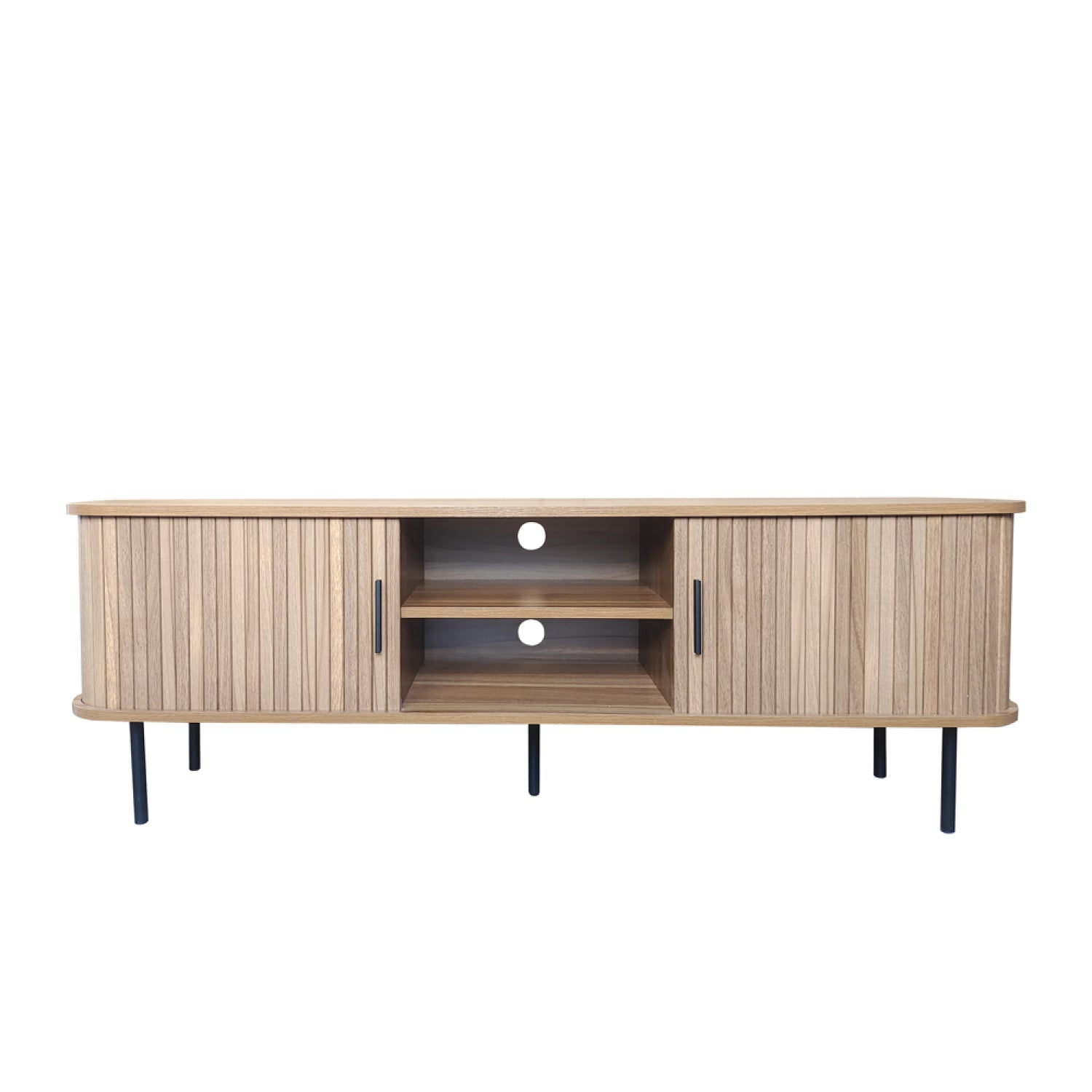 concept-usine-manado-meuble-tv-bois-cannel-140-cm-portes image 5