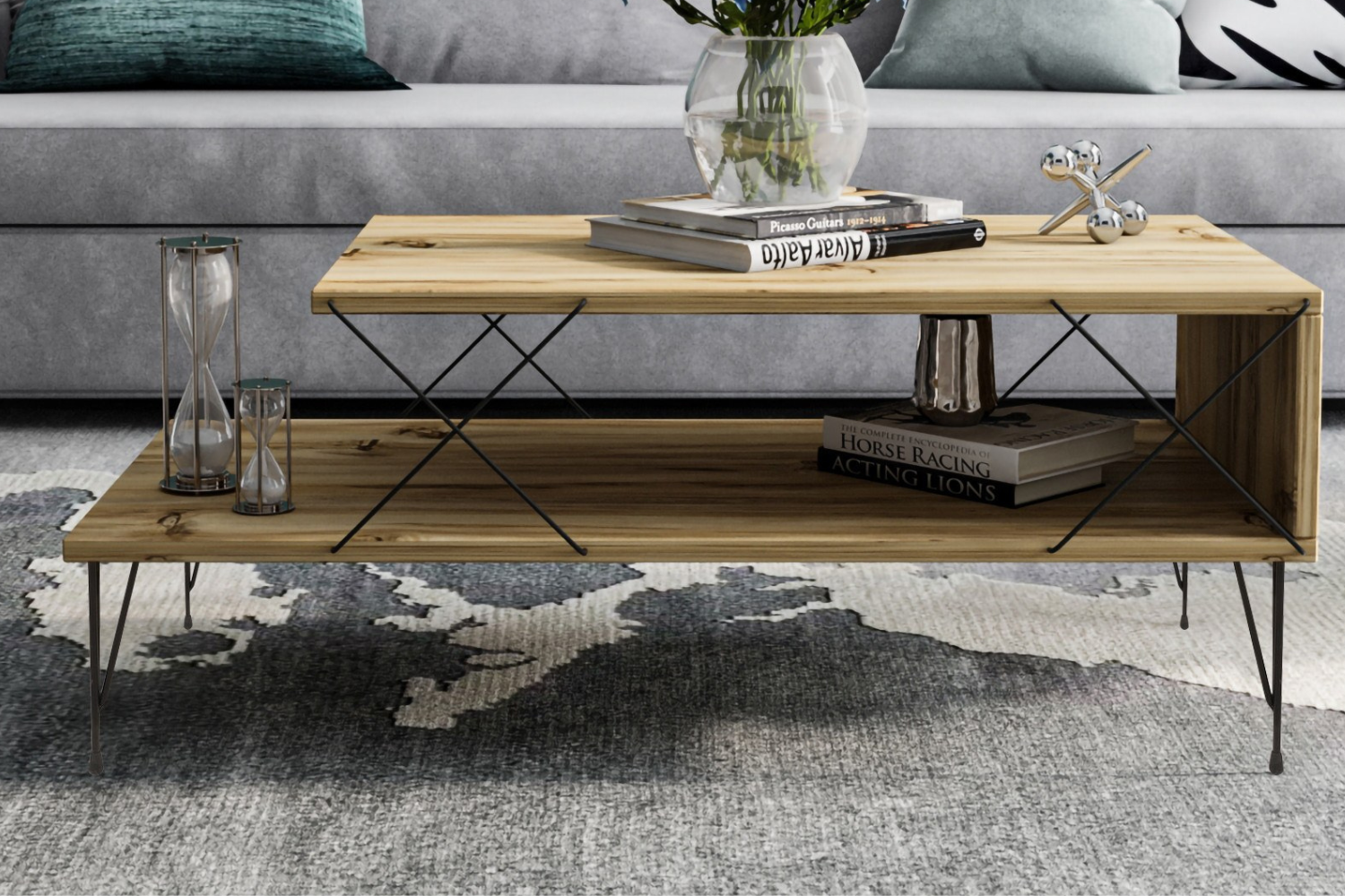 concept-usine-boden-table-basse-rectangle-bois-avec-tag-re image 1
