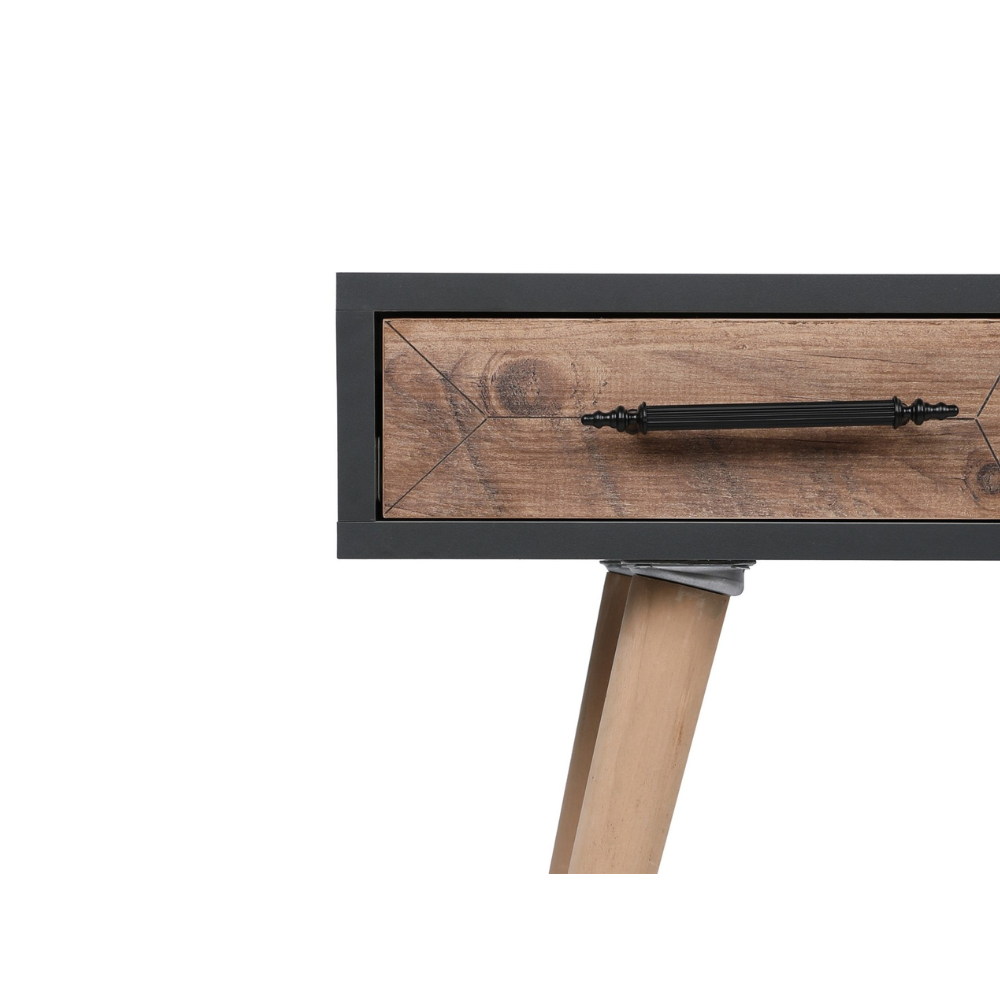 concept-usine-virrat-bureau-noir-et-bois-avec-tiroir image 7