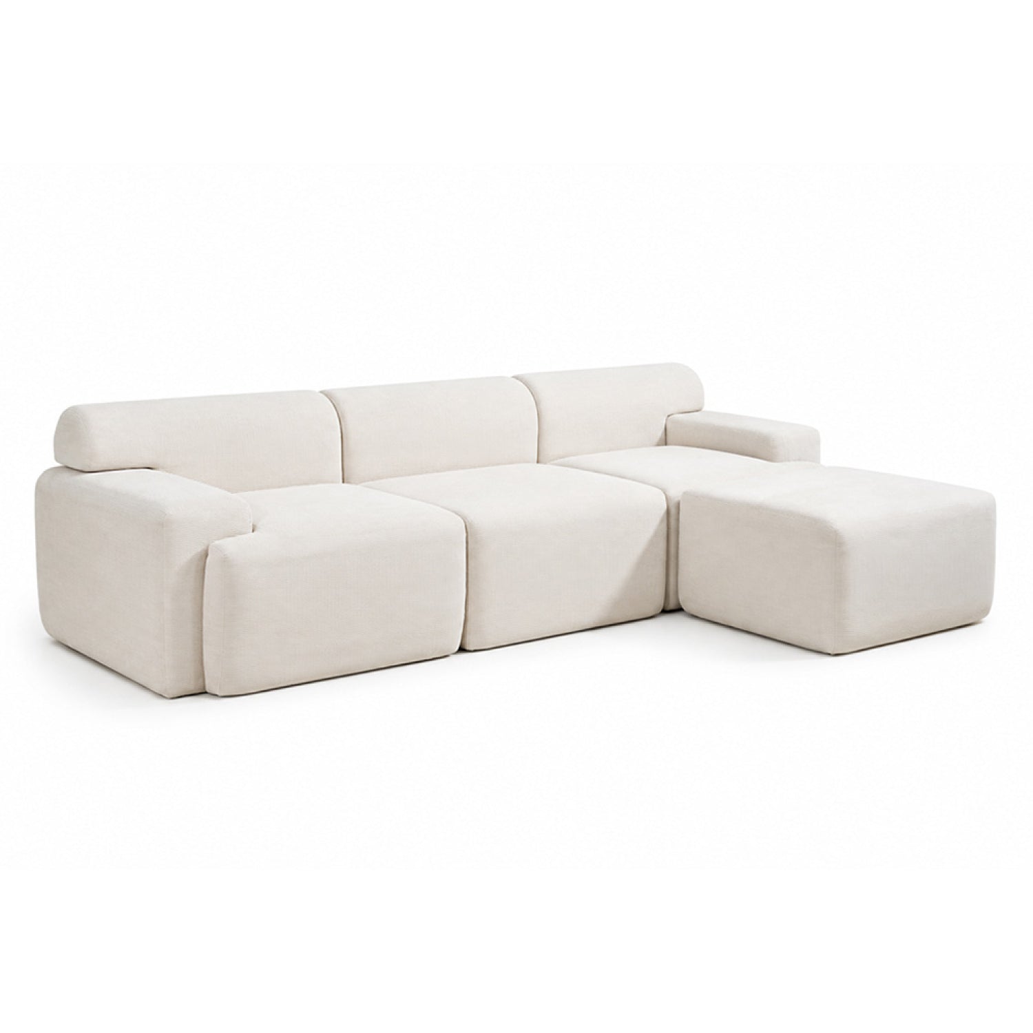 concept-usine-sheffy-canap-4-places-velours-c-tel-beige-avec-pouf image 8