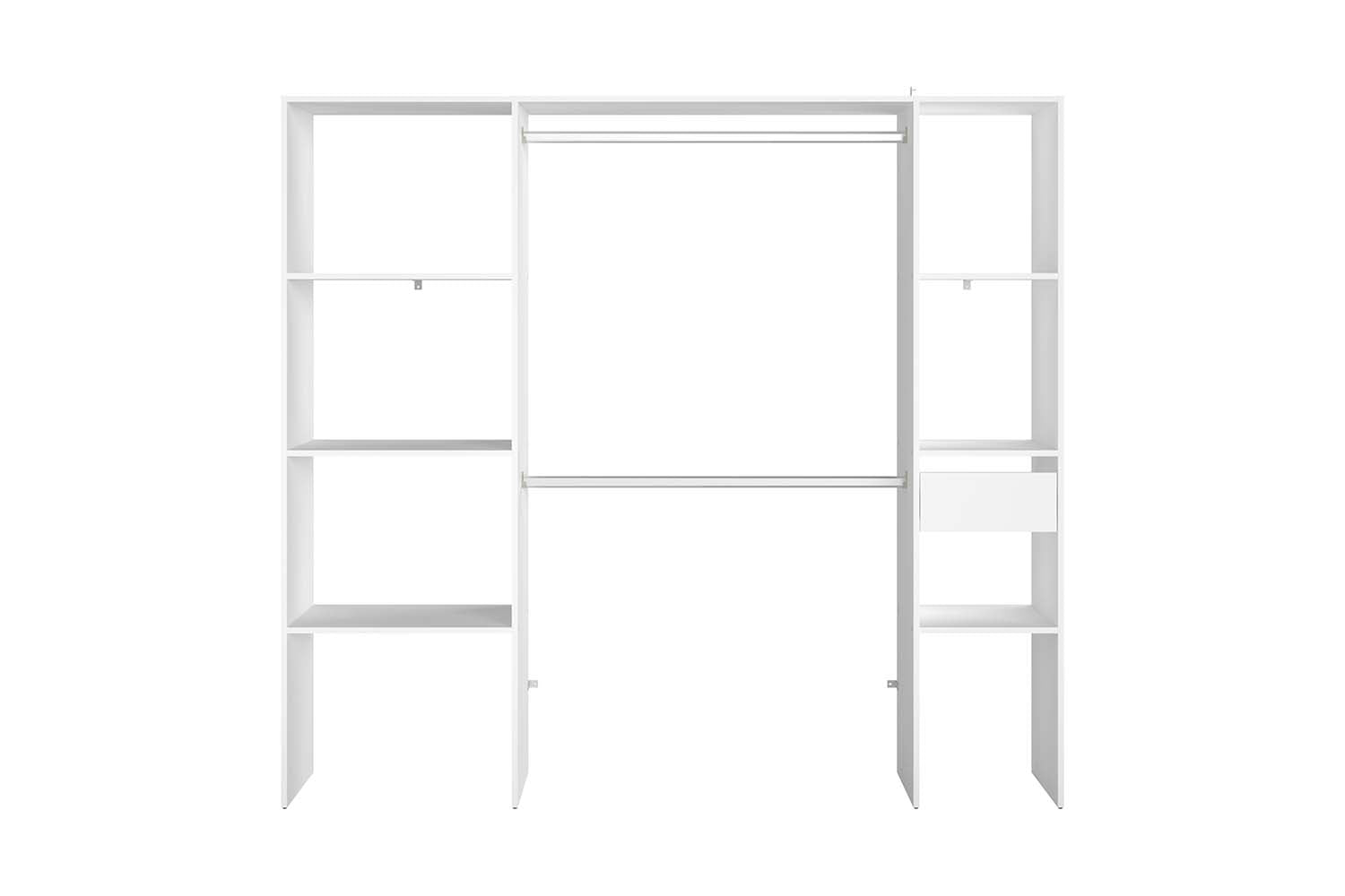 concept-usine-elysee-dressing-blanc-bois-198-cm image 3