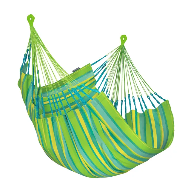 la-siesta-cumbia-outdoor-fauteuil-suspendu-lime-comfort image 1