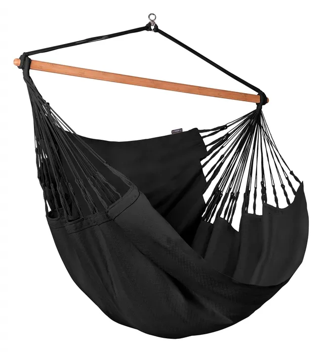 la-siesta-habana-onyx-fauteuil-suspendu-coton-bio-king image 1