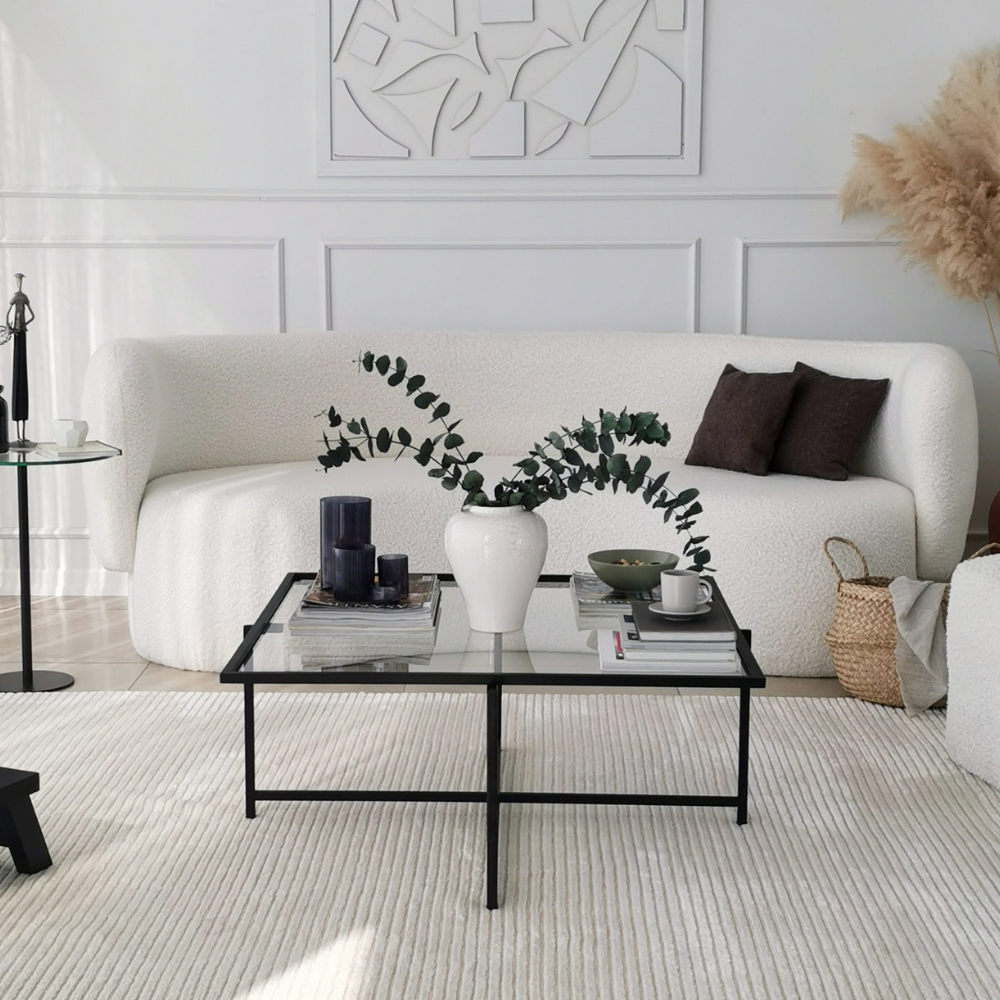 concept-usine-limp-table-basse-verre-tremp-noir-carr image 2